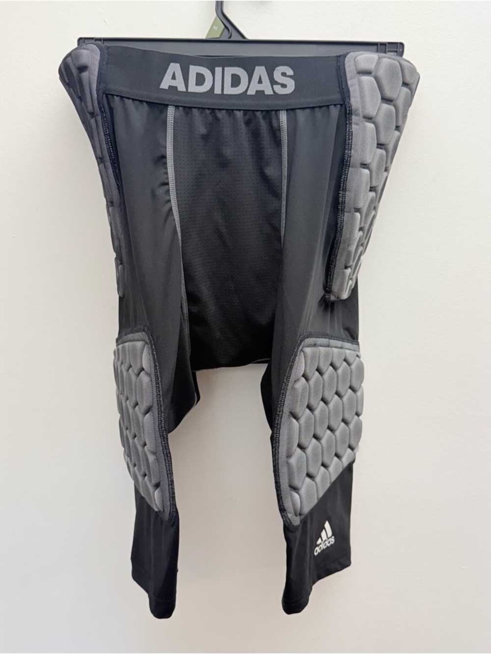 Adidas Climacool Techfit Football Girdle Padded Compression Shorts 5  Mens L New